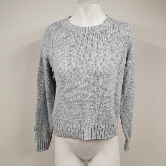 H&M Divided Knit Blue Sweater - Picture 1 of 4
